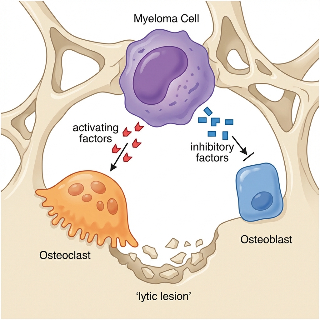 Mechanism of Myeloma Bone Destruction